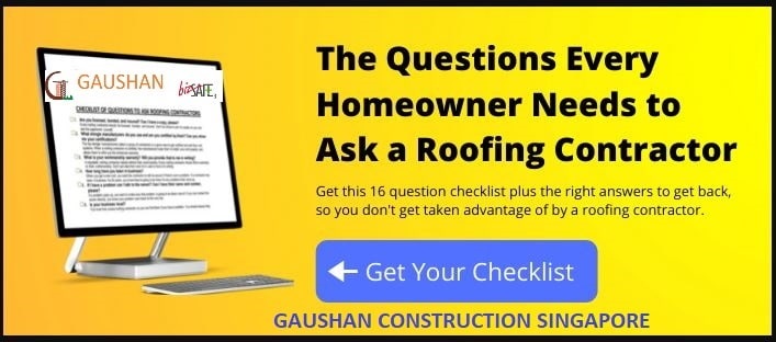How to choose best roofing, waterproofing contractor in Singapore